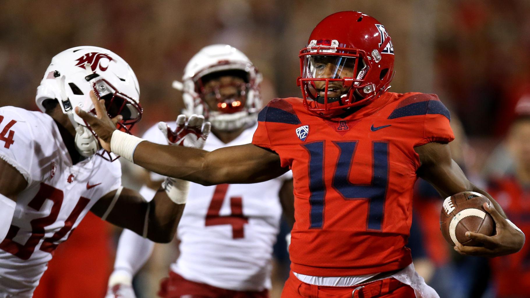 Just call him Mr. October: Behind Khalil Tate, Arizona Wildcats go deep often during 4-game streak